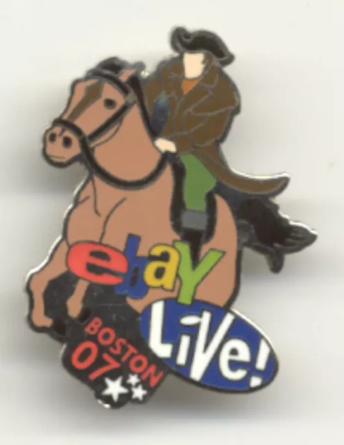 eBay Live! Boston 2007 Paul Revere's Ride Pin