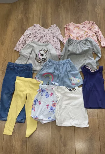Girls clothing bundle age 2 and 3 joules boden next gap