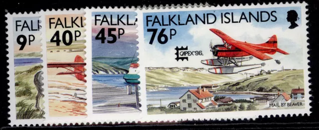 FALKLAND ISLANDS QEII SG766-769, 1996 CAPEX set, NH MINT.