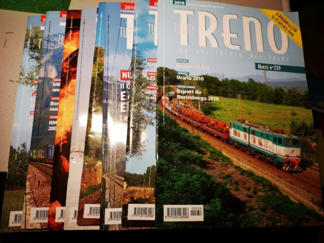 TUTTO TRENO rivista numeri arretrati (elenco in descrizione)