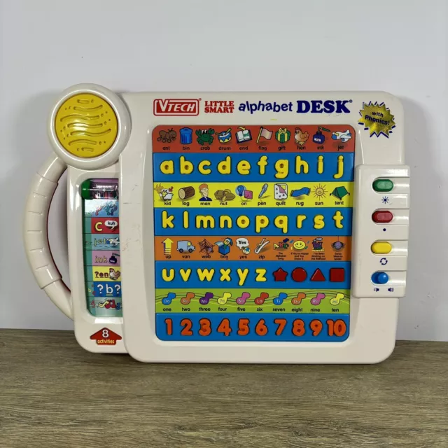 Vtech talking little smart alphabet desk hotsell