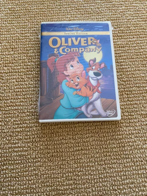 Walt Disney Oliver And Company Special Edition Animated Movie DVD, Sealed New