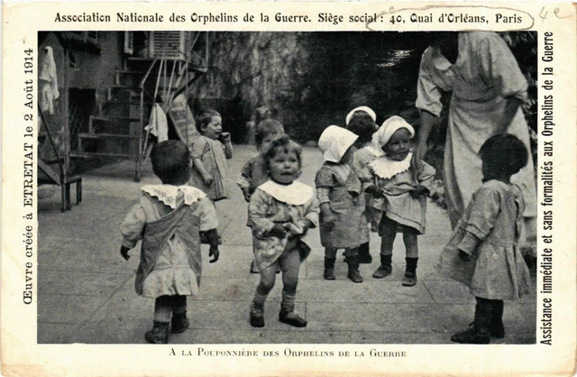 CPA AK Orphans of War POLITICS (981852)