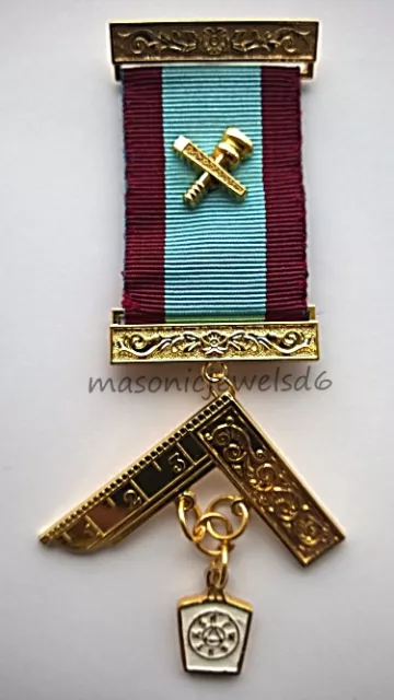 masonic regalia-MASONIC JEWELS-MARK PAST MASTER (WM) BREAST JEWEL ( NEW) LARGE