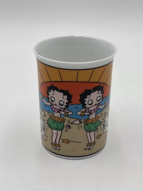 BETTY BOOP Cartoon Aloha Betty Danbury Mint Coffee Tea Porcelain Mug Cup 2