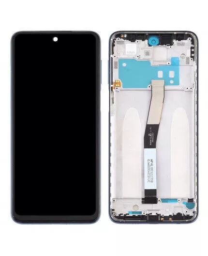 Ecran Vitre tactile Xiaomi Redmi Note 9S sur châssis + colle et outils