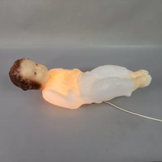 Empire  18" Baby Jesus Blow Mold  Complete And Working
