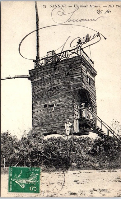 95 SANNOIS - un vieux moulin