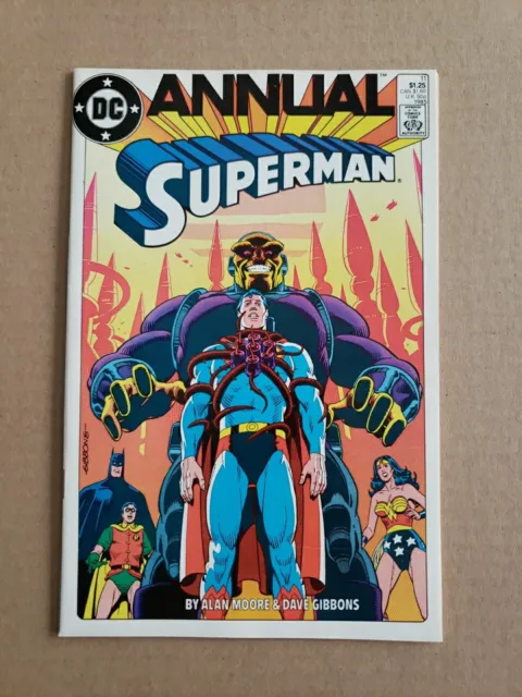 Superman Annual #11 1985 1st Appearance of Black Mercy Moore  DC Comics