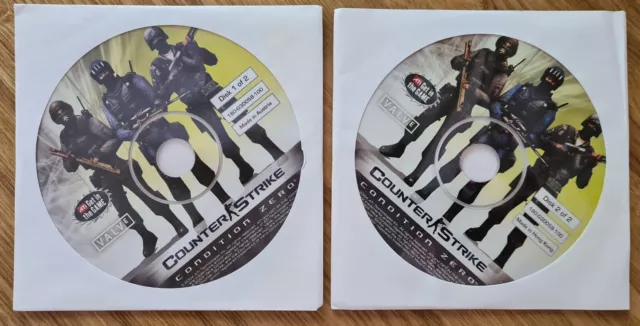 Counter-Strike: Condition Zero (PC, 2004) CD Rom 2 Disc