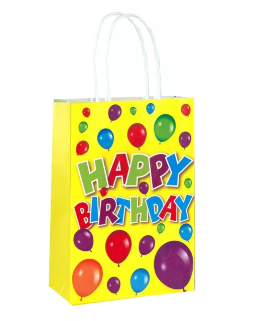 Happy Birthday Party Bags Favour Goody Bag Boys Girls Children Treat Loot