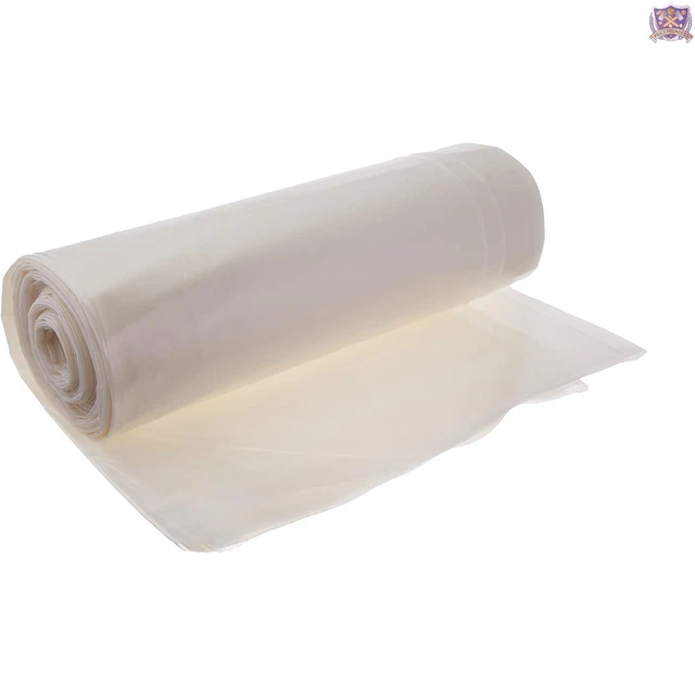 Multi-Purpose Heavy-Duty Polyethylene Sheeting - 10' x 25' x 6 mil - Clear