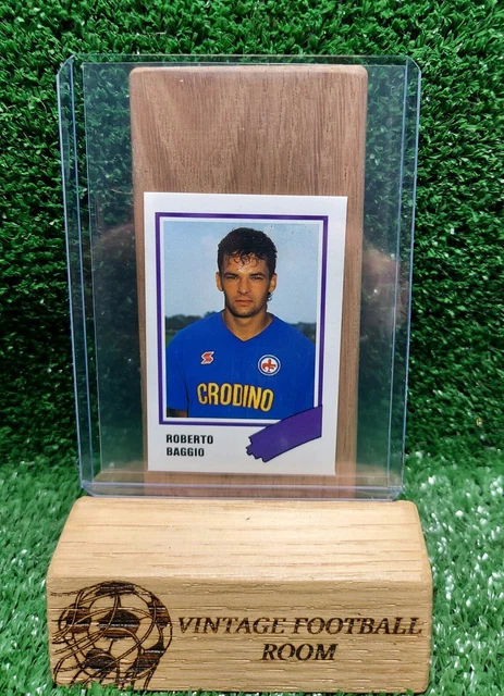ROBERTO BAGGIO SQUADRA COLLECTOR CALCIO 94 EUROFLASH FIGURINE RARE TOPLOADER 2