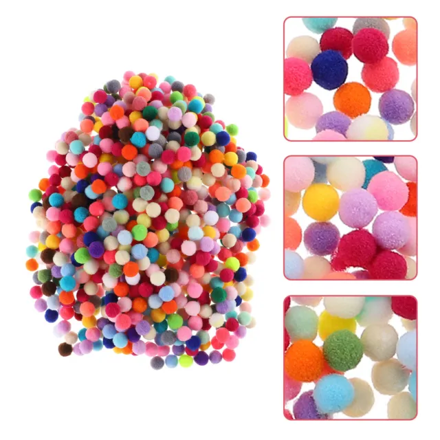 Clothing Pom Poms Sewing Costume Materials Color Plush Ball Accessories