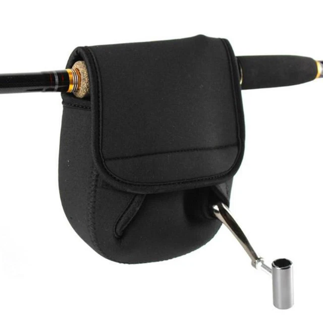 Neoprene Fishing Reel Pouch Bag Reel Protective Case Cover Fly Carp Baitcaster
