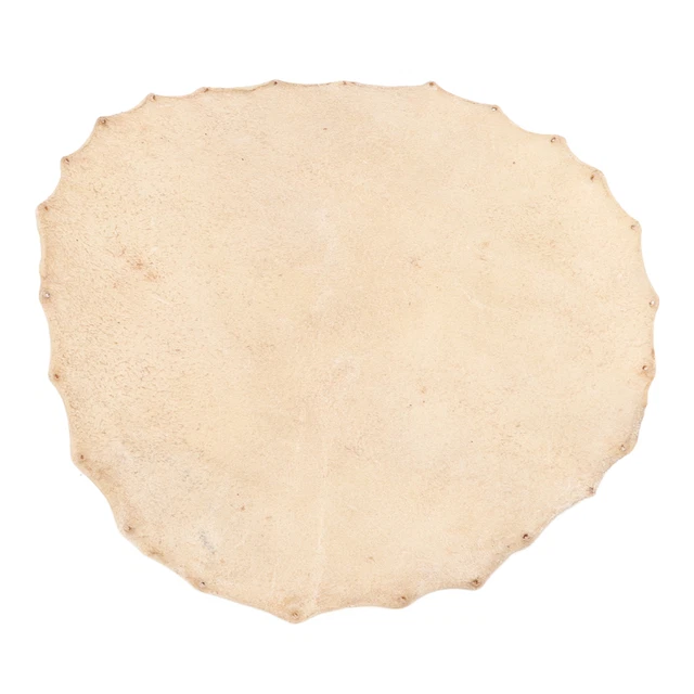 2 Peaux De Tambour Chèvre 29 Cm - Têtes De Bongo Africain Naturelles 11,4 Pouces