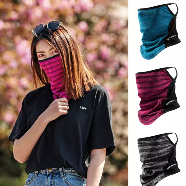 Summer Cooling Sun UV Shield Neck Gaiter Face Cover Outdoor Magic Headscarf Mask