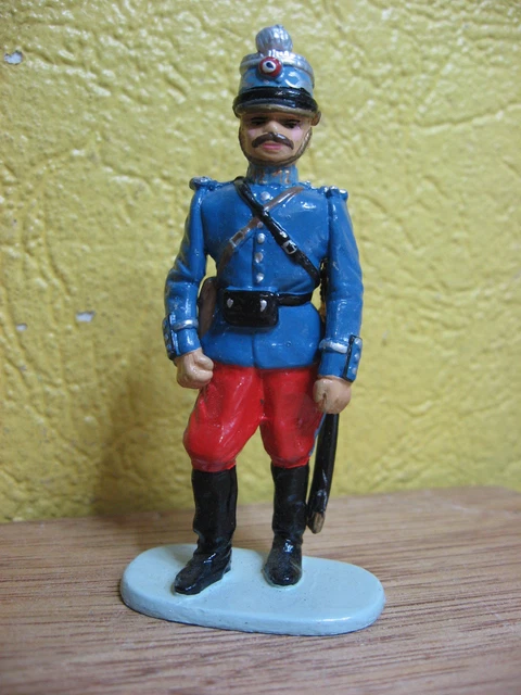 Figurine de cavalier du 7e régiment de hussards (1808) CBG Mignot
