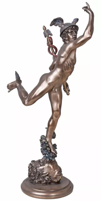 Hermes Figur Götterbote Heroldstab Merkur Mythologie Skulptur Veronese Statue