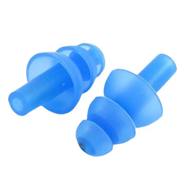 5 Pair Surfing Earplug Swimming Ear Plug Soft Silicone Ear Plugs Swim Earplug AU 2