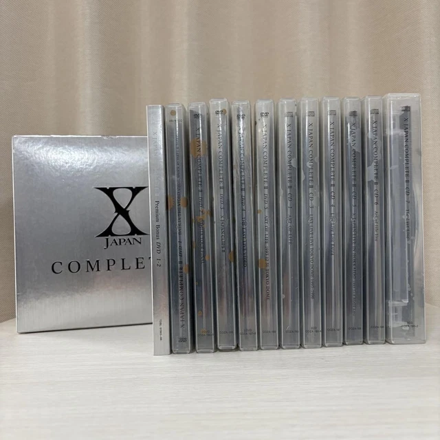 X JAPAN COMPLETEⅡ CD・DVD BOX Complete II - Wikipedia