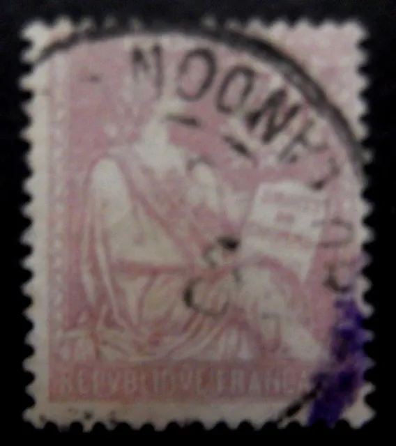 France-1902-Redrawn "Mouchon" 30c Mauve-Used