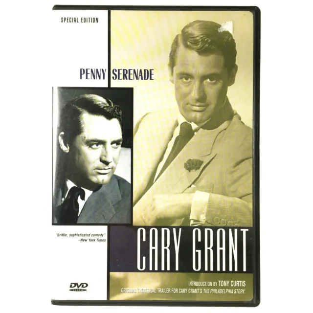 Penny Serenade (DVD, 1941, Special Ed) Like New !  Cary Grant  Intro Tony Curtis