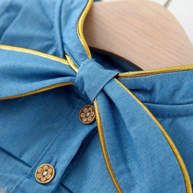 Fiocco Rete Principessa Abiti Per Bambine Neonato Maniche Lunghe Neonati Vestiti 3