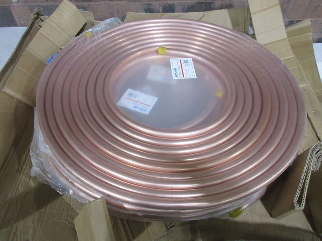 Lot of 4 Hailiang 7/8" x 50' AC & Refrigeration Seamless Copper Coils