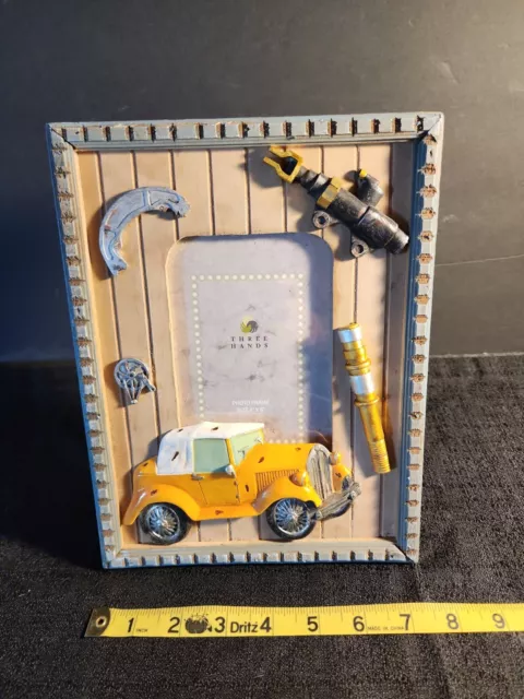 Raised 3D Photo Frame - Collector's Antique Car