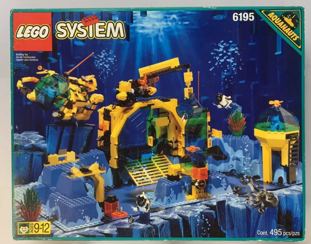 Lego sales system aquanauts