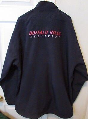 NFL Buffalo Bills Reebok Onfield Cerniera Intera Adulti Giacca Misura XL EUC 2