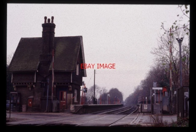 20ORIGINAL 35MM RAILWAY Slide 50031 crossing Butterley Resevoir on