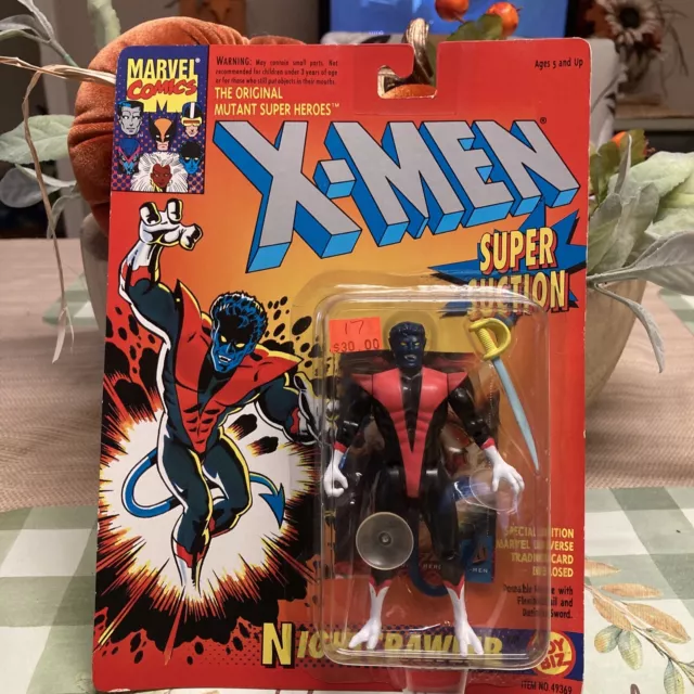 Marvel Comics X-Men Nightcrawler Vintage (1993) Toy Biz Action Figure