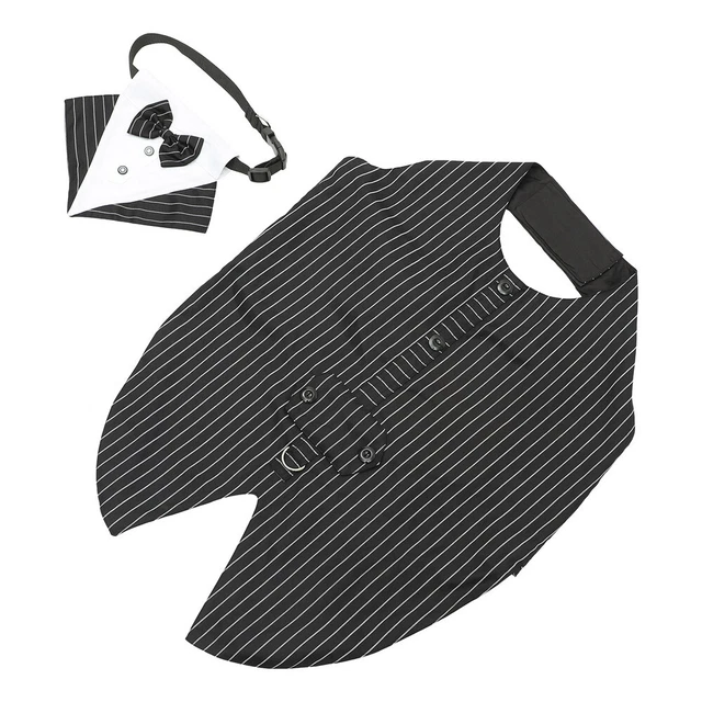 1 Set Special Occasions Tuxedo Outfits Tuxedo Bandana Set Hunde formelle Anzug H