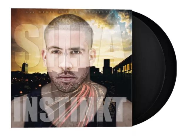 SILLA INSTINKT - Doppel LP Fler Raf Camora Schallplatte Rap Vinyl mit AUTOGRAMM!