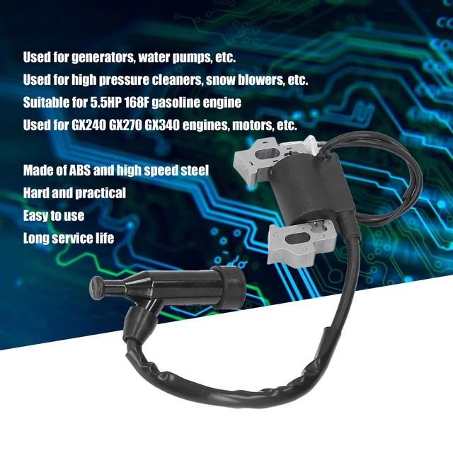 MOTOR IGNITIONS COILS Hard Gasoline Engine Ignition Coil Practical Long