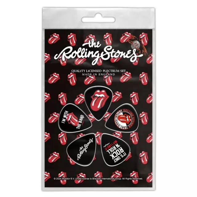 ROLLING STONES plectrum pack - official product