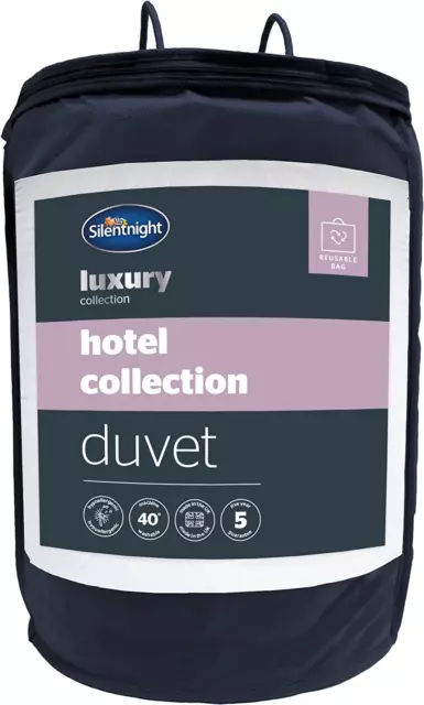 Silentnight Hotel Collection King Size Duvet – All Year round 10.5 Tog Luxurious