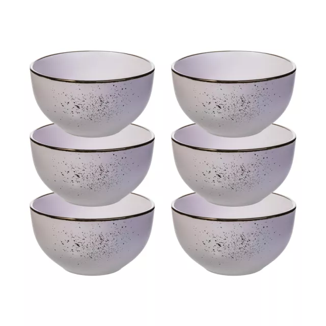 Müslischale Schale Schüssel Set 6 Stück Müslischalen Salat Frühstück große weiß