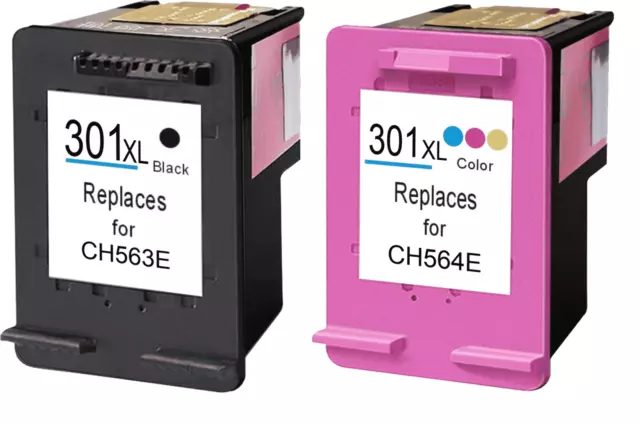 Cartucce Rigenerate per HP301XL BK/CO per Deskjet 2510 ENVY 4500 Officejet 4630