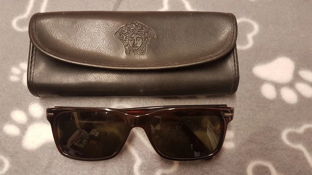 VINTAGE GIANNI VERSACE sunglasses with case MOD 452 Col 900  display picture 2