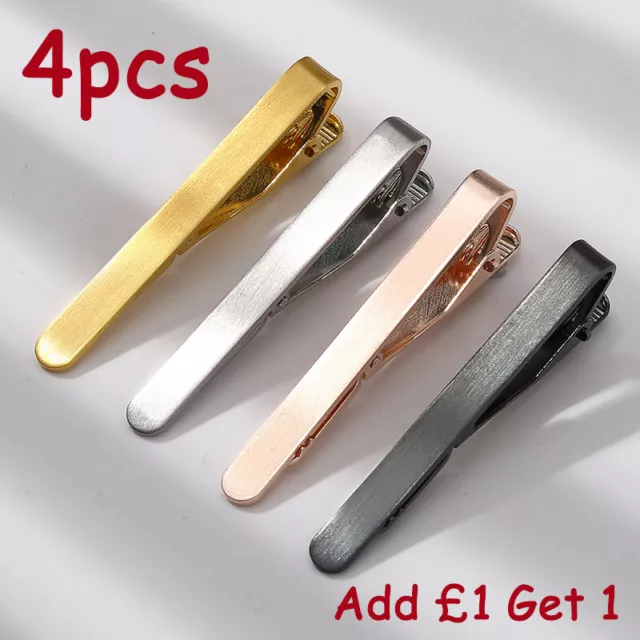 Bijoux Pour Hommes Simple Classique Matte Tie Bar 12 Style En Acier %