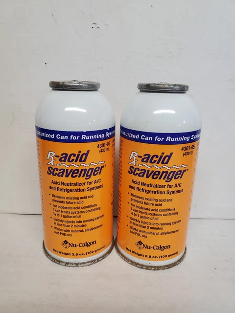 Nu-Calgon 4301-05 Rx-Acid Scavenger (Pressurized), Acid Neutralizer. Pack of 2