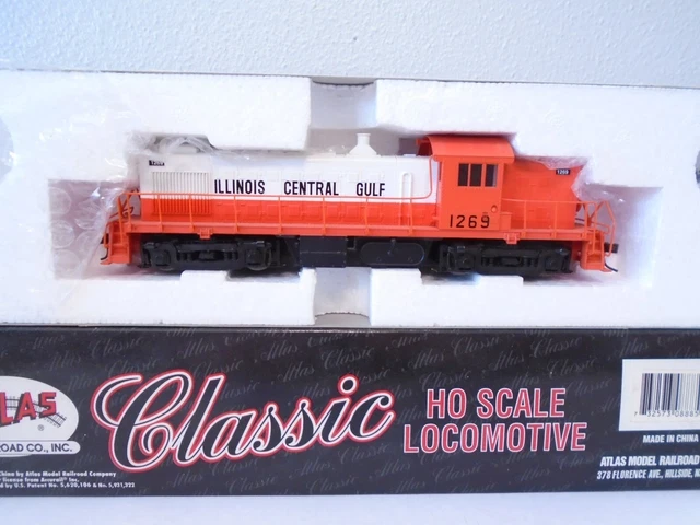 Atlas Ho 8885, Alco RS-1 locomotive, Illinois Central Gulf 1269