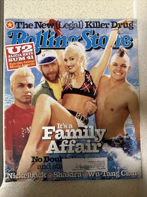 Rolling Stone Magazine             No Doubt On The Cover January 2002 Issue 888