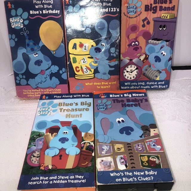 LOT 5 BLUES Clues VHS Tapes Vintage 27.50 PicClick