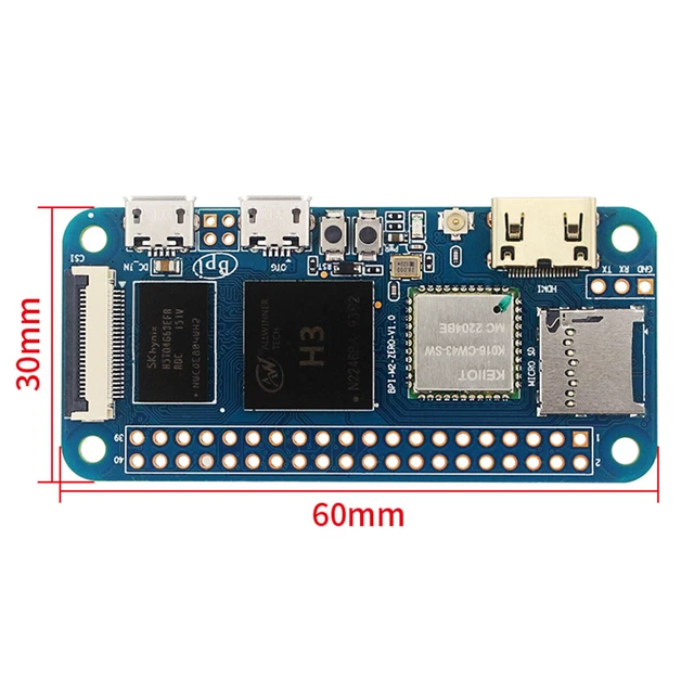 BPI-M2 Zero Quad Core Development Board Single-board Computer for Banana Pi AUS 2