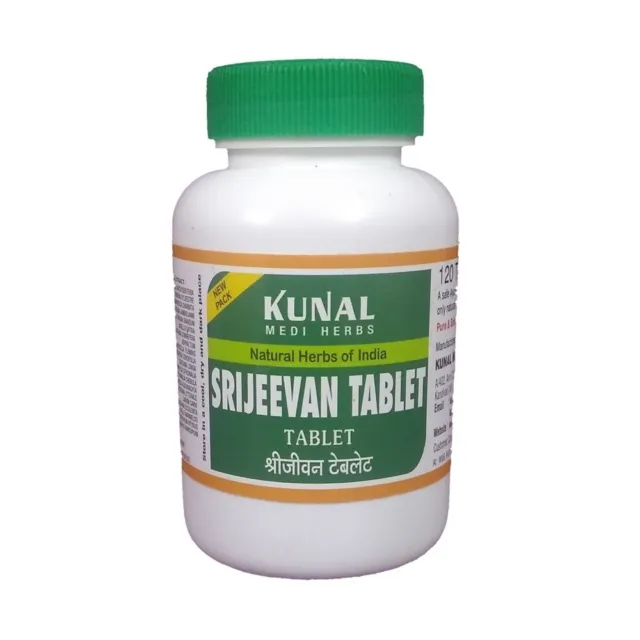 Srijeevan Tablet (120 Tablet)/Pure Ayurvedic/100% Herbal And Natural Supplement