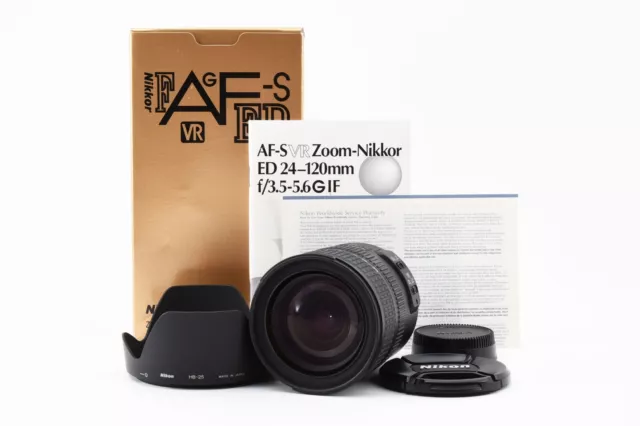 *Near Mint*Nikon NIKKOR AF-S VR 24-120mm f/3.5-5.6G IF-ED Lens